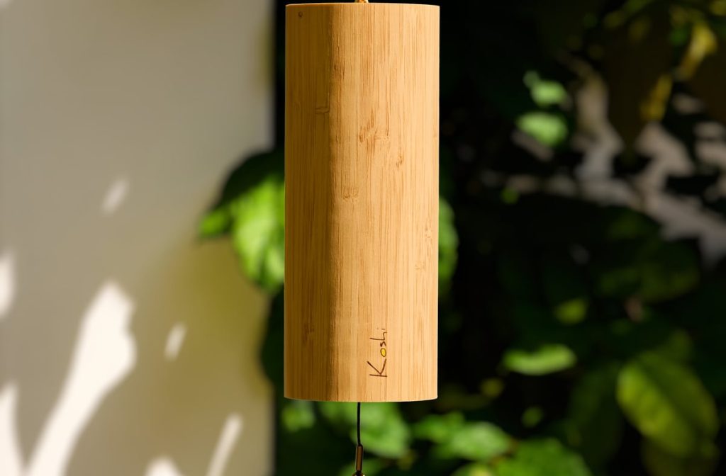 Carillon Koshi dans un intérieur
